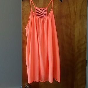 Dress can be blouse over leggins